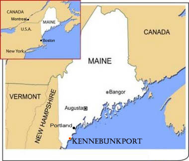 Maine  on Maine Map